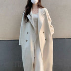 Long Double-Breasted Coat