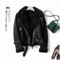 Faux Shearling Aviator Jacket