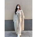Long Double-Breasted Coat